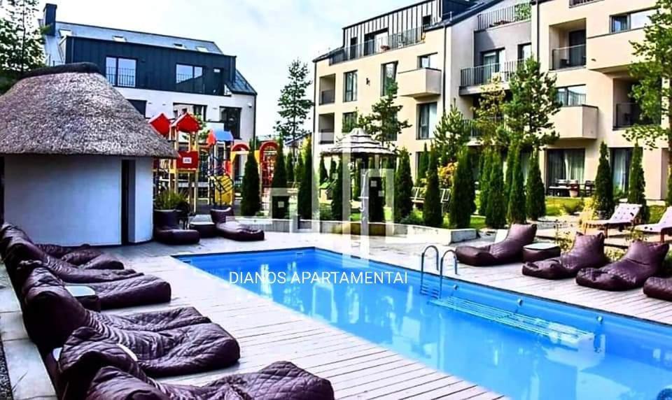 Neringos Apartamentai Palanga Exterior foto
