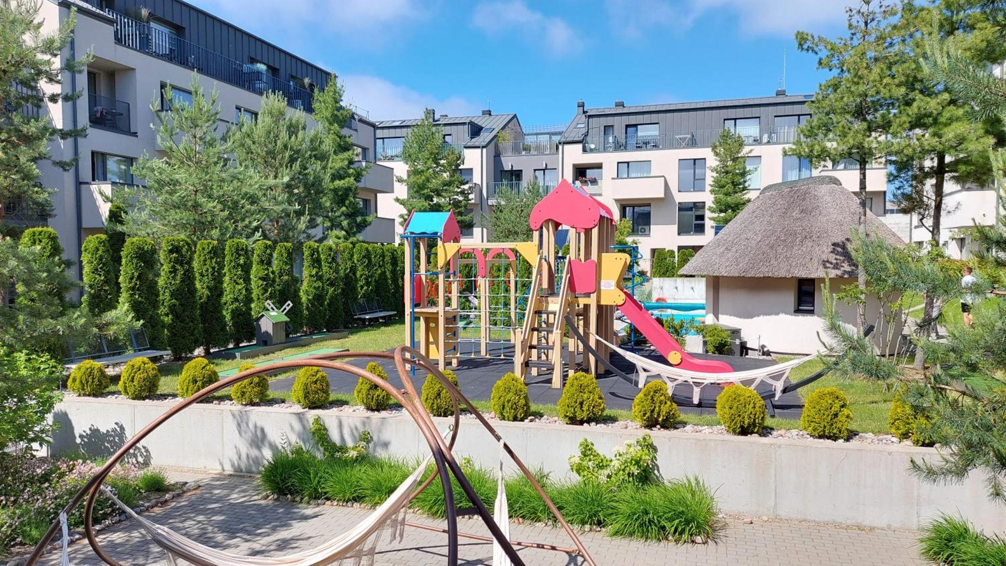 Neringos Apartamentai Palanga Exterior foto